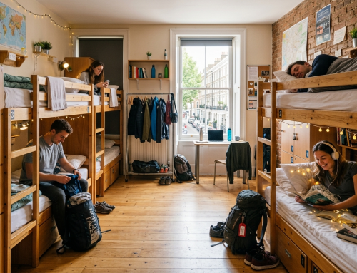 Typical ‘MIXED’ & ‘SINGLE’ Hostel Rooms